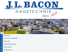 Tablet Screenshot of jl-bacon.de